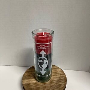 Triple Action Reversible Candle